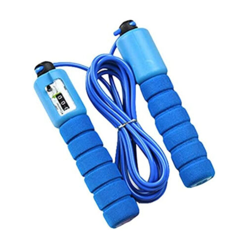 Corda De Pular Esportiva Crossfit Com Contador Rolamento 2,60m- Equipamentos para Muaythai