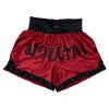 Shorts Muaythai One Sport Vermelho-Murrugashop