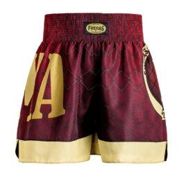 Short MMA Muaythai - BordôDourado - Fheras- Equipamentos para muaythai