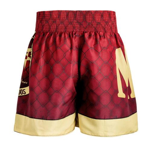 Short MMA Muaythai - BordôDourado - Fheras- Equipamentos para muaythai