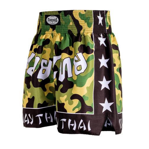 Short Muaythai - Camuflado - Fheras - Acessórios para Muay Thai