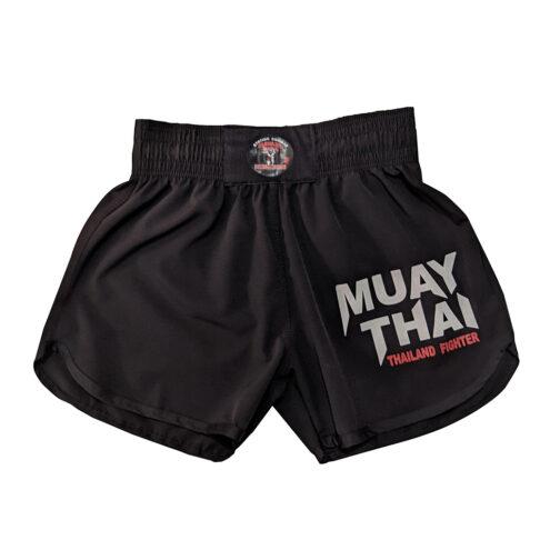 Short Muaythai - Preto - Station Combat- equipamentos para muaythai