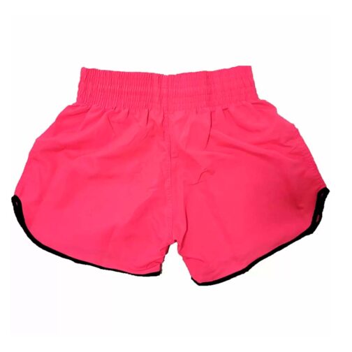 short muaythai feminino pink - equipamentos para muay thai