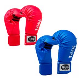 Luva Para Karatê Treino e Competição Profissional Injetada - Azul ou Vermelha - Fheras