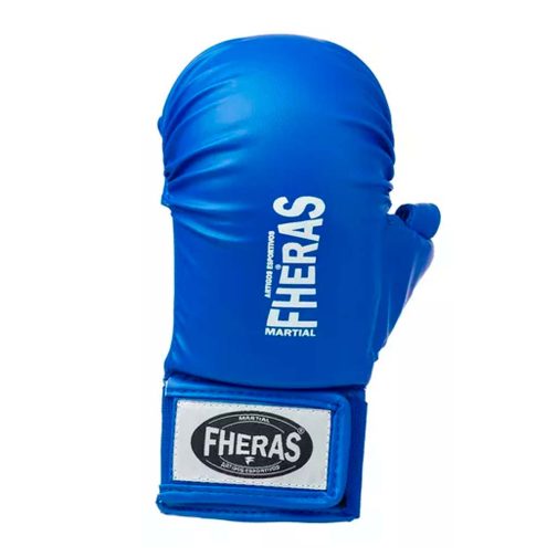 Luva Para Karatê Treino e Competição Profissional Injetada - Azul ou Vermelha - Fheras - Imagem 6